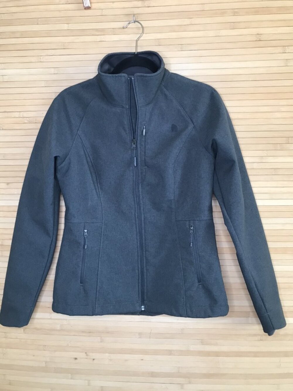 The North Face Windwall Full Zip Jacket Adult Women's sz S Small Gray